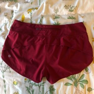Lululemon Speed Up Shorts